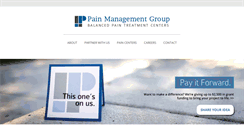 Desktop Screenshot of painmgmtgroup.com
